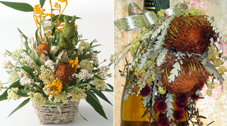 オーストラリアンワイルドフラワーアレンジ